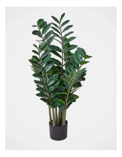 Hot Sale 🔔 Vue Zanzibar Artificial Plant In Black Pot 85cm In Green 🔥