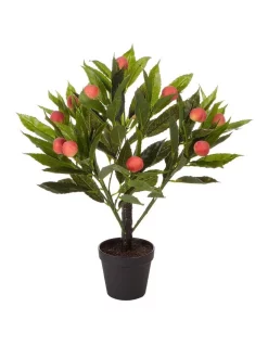 Best deal ✨ Cooper & Co Artificial Peach Tree 50cm In Green 😉