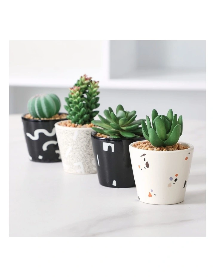 Hot Sale π Cooper & Co Monnier Artificial Garden Pots Set Of 4 In Multi π₯ - Image 2