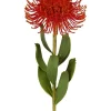 Best Sale ❤️ Florabelle Pincushion Flower Stem 58cm In Red ⌛