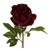 Best Pirce 🥰 Florabelle Peony Flower Real Touch Stem In Dark Plum 🥰
