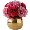 Hot Sale 😍 Vicky Yao Real Touch Luxury Artificial Red And Pink Rose Arrangement 👏