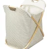 Flash Sale 👍 Cooper & Co Laundry Foldable Hamper Basket With Handles In Grey 🧨