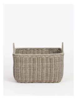 Discount 🔥 Heritage Giovanni Grey Basket 51x43cm 🤩