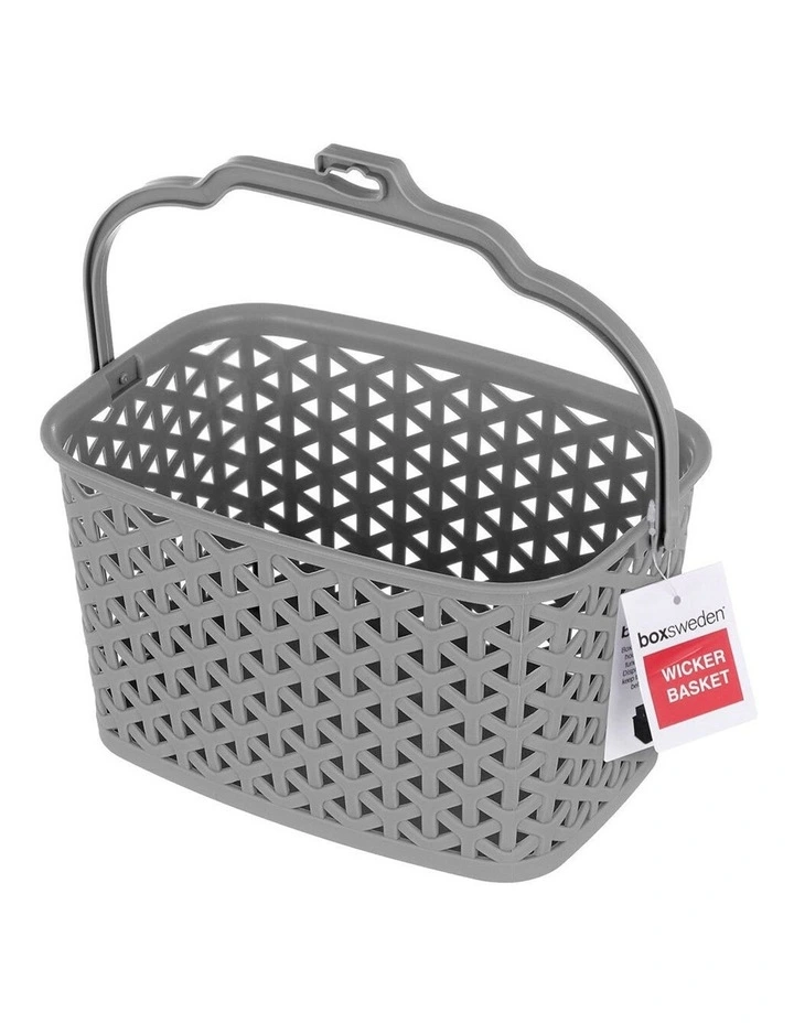 Top 10 π BOXSWEDEN Wicker Design Peg Basket Storage Holder/Organiser W/ Hook Assorted β€οΈ - Image 4