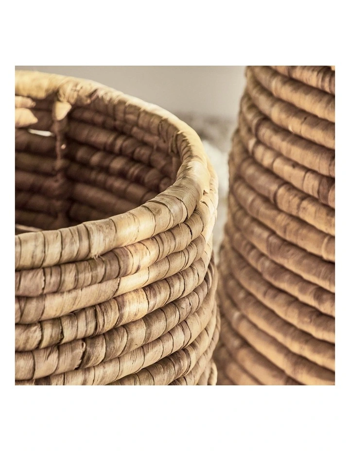 Outlet π Cooper & Co Round Water Hyacinth Baskets Set Of 2 In Natural π― - Image 6