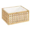 Cheap ⭐ Cooper & Co Laundry Bamboo Open Storage Basket In Natural 🎉
