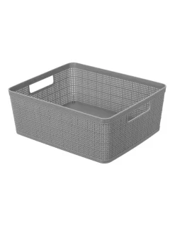 Wholesale 😀 BOXSWEDEN 35.5cm Ivy Weave Basket Storage Home Organiser Container Large Assort 😀