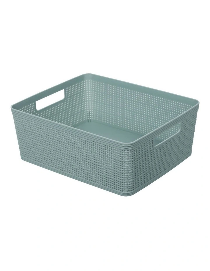Wholesale π BOXSWEDEN 35.5cm Ivy Weave Basket Storage Home Organiser Container Large Assort π - Image 3