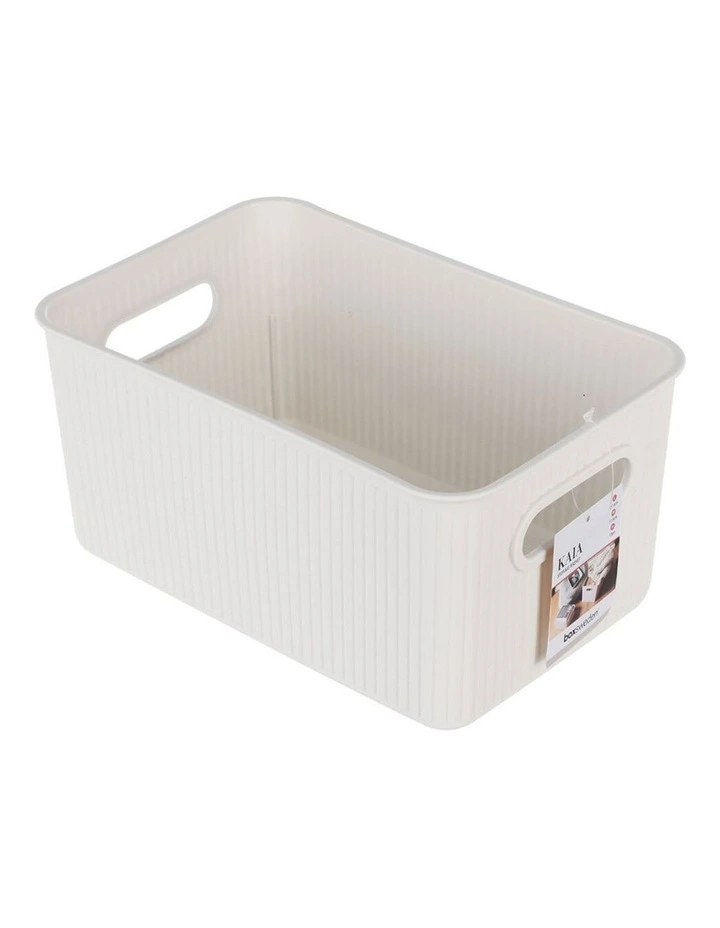 Coupon β€οΈ BOXSWEDEN 27.5cm Kaia Storage Basket Organiser Container W/ Handles Assorted β - Image 4