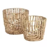 Wholesale ⭐ Cooper & Co Pot Of Gold Baskets Set Of 2 In Natural ❤️